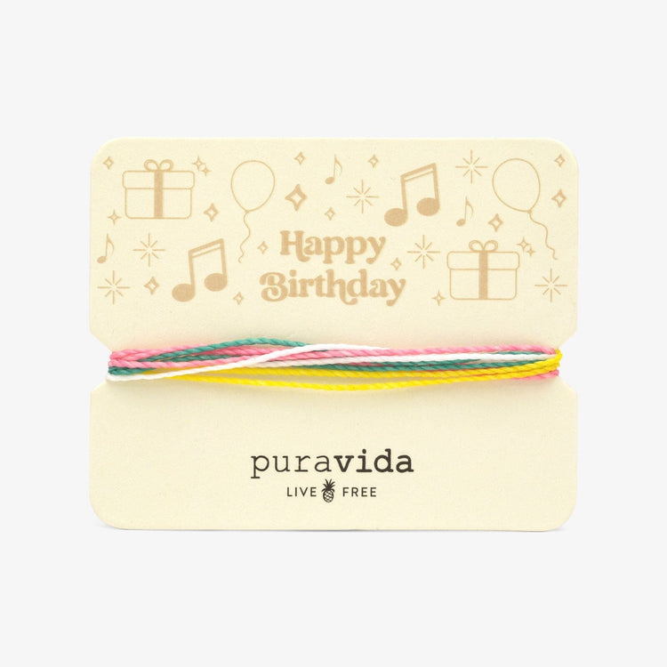 Happy Birthday Bracelet Card