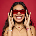 Love, Bestie Bead Stretch Bracelet