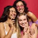 Love, Bestie Bead Stretch Bracelet