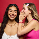 Love, Bestie Bead Stretch Bracelet