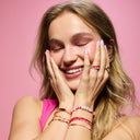 Love, Bestie Bead Stretch Bracelet