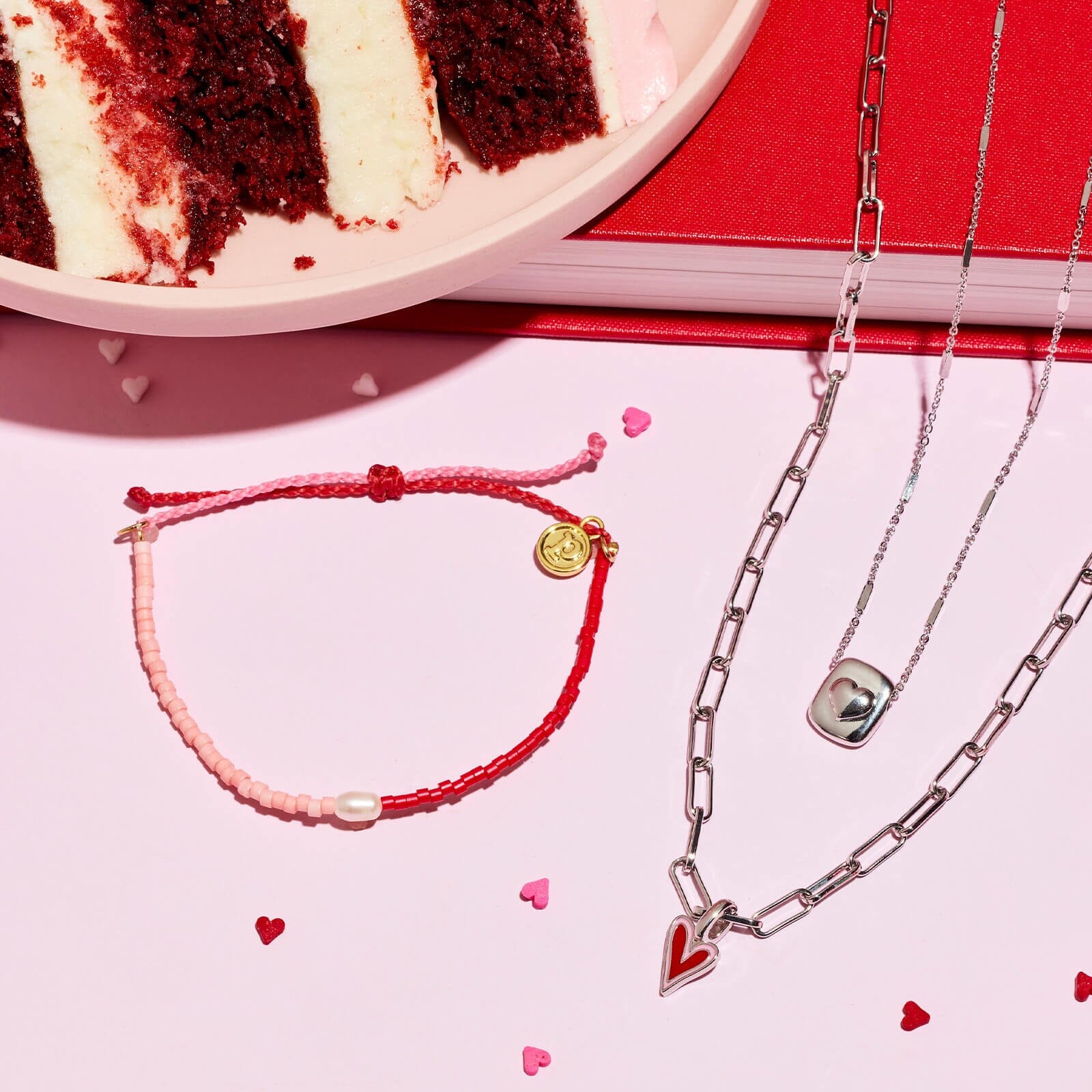 Harper Abstract Heart Charm