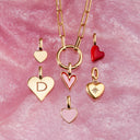 Harper Abstract Heart Charm