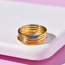Headliner Enamel Ring Stack