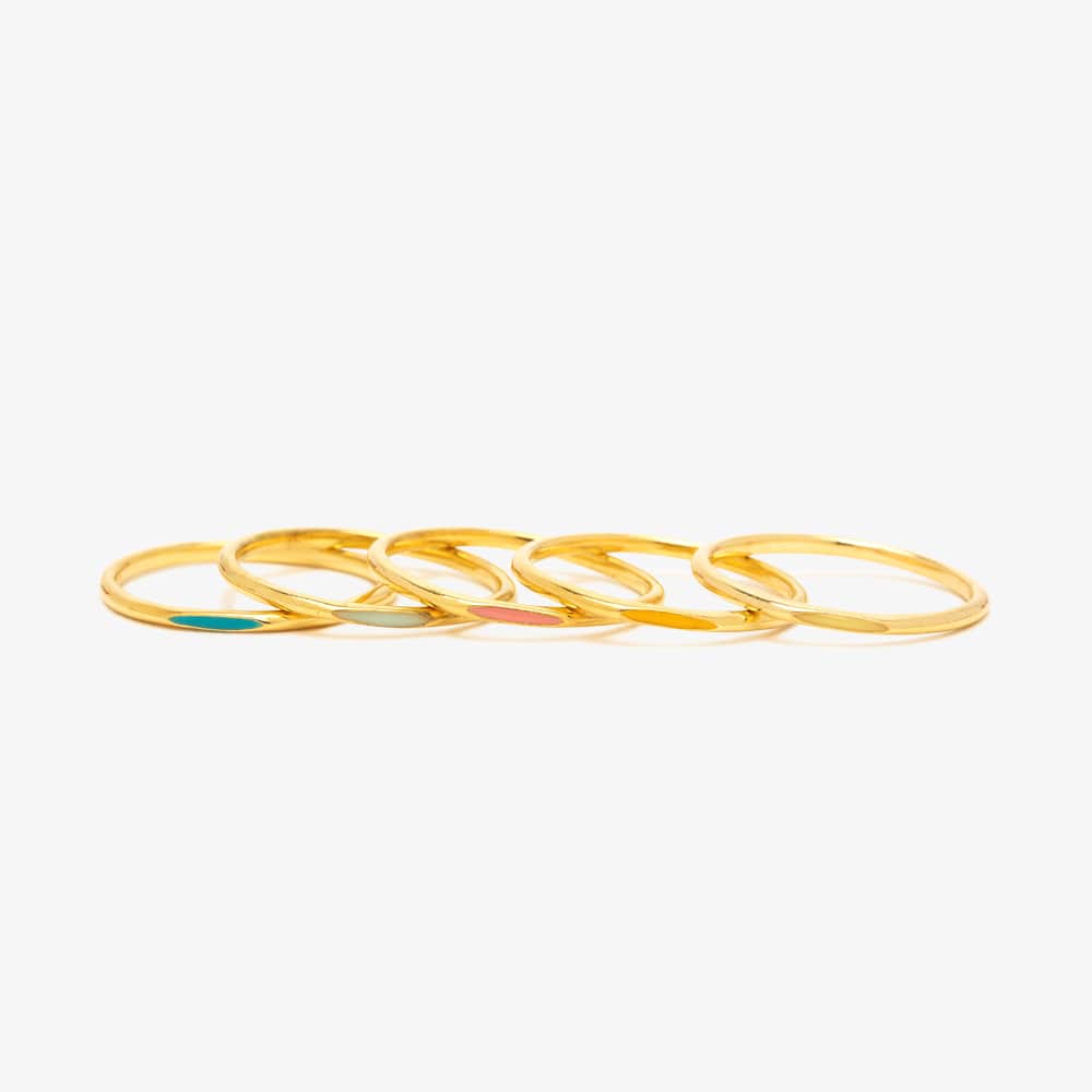 Headliner Enamel Ring Stack