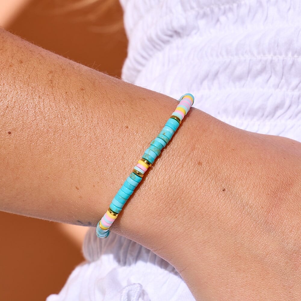 Desert Turquoise Stretch Bracelet