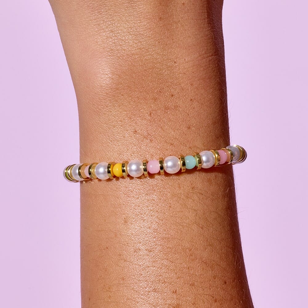 Headliner Pearl Stretch Bracelet