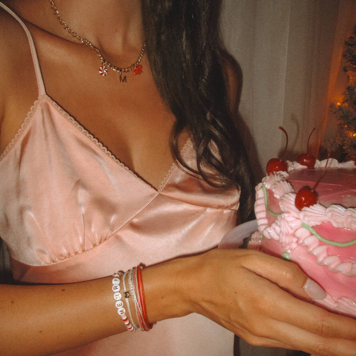 Harper Red Bow Charm