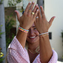 Pippa Pearl Stretch Ring 3 Pack