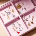 Harper Enamel Puffy Heart Charm