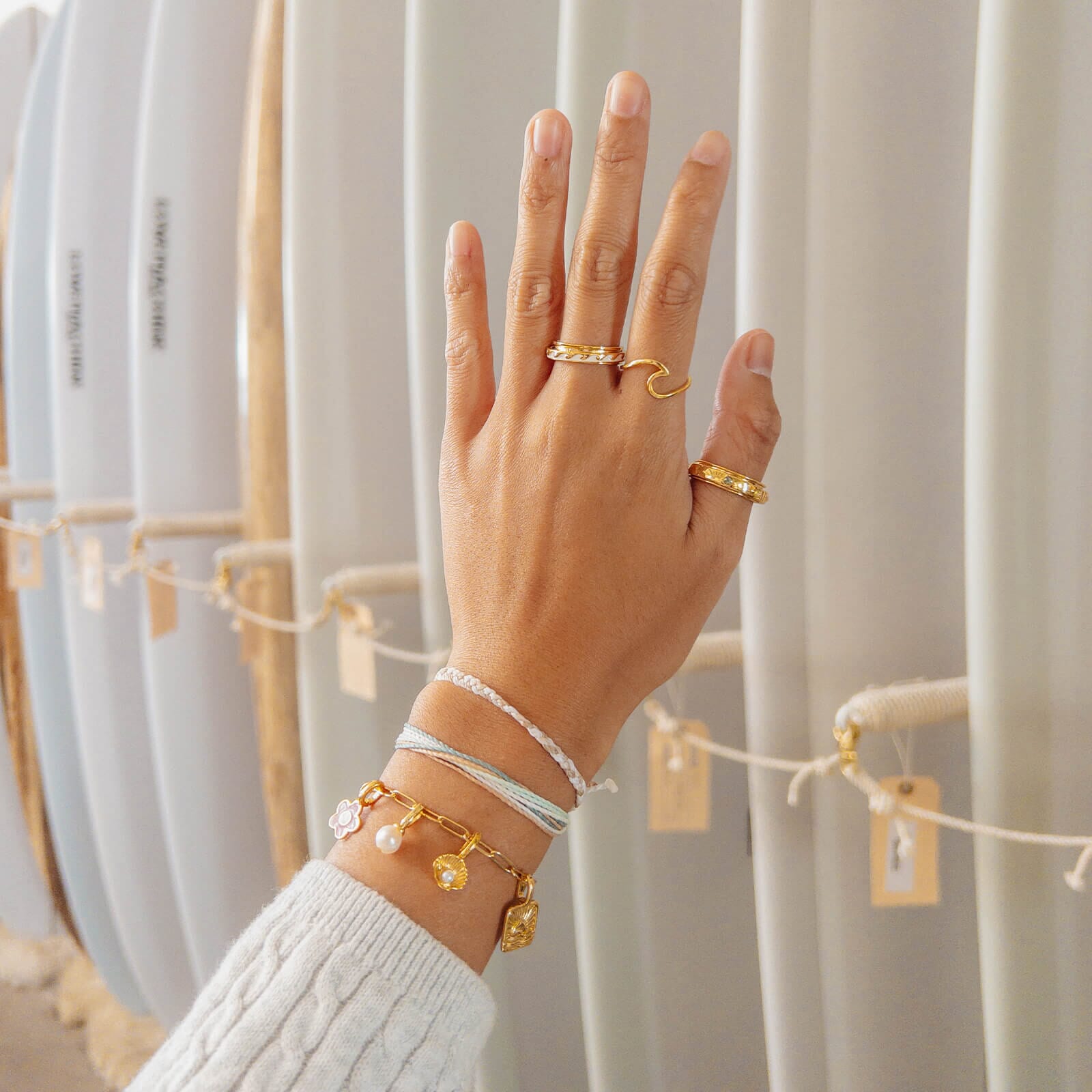 Harper Pearl Shell Charm