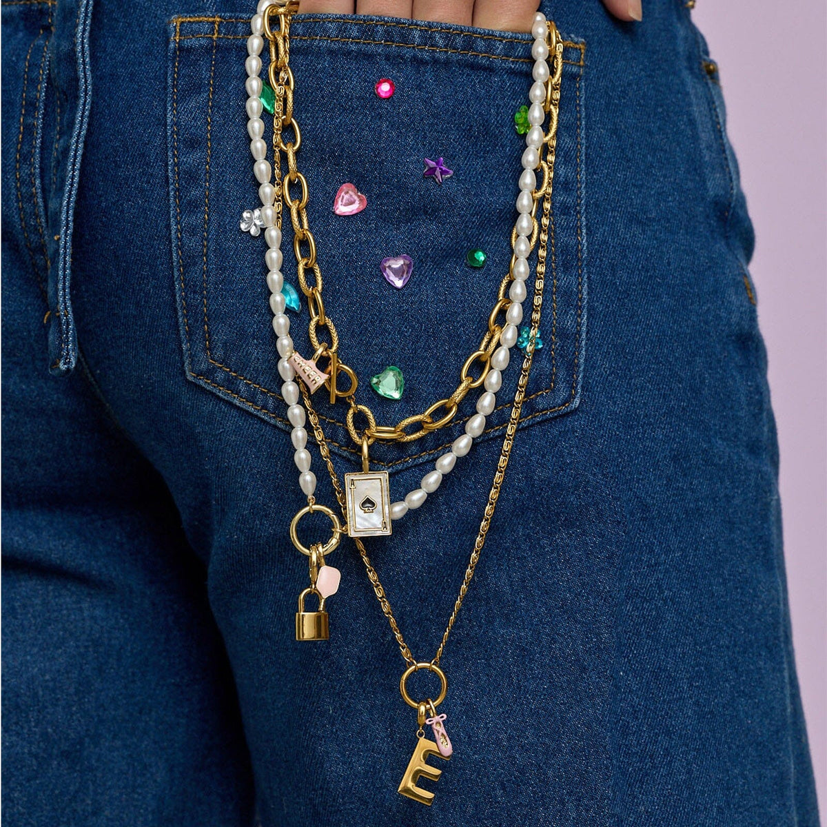 Harper Ace of Spades Statement Charm