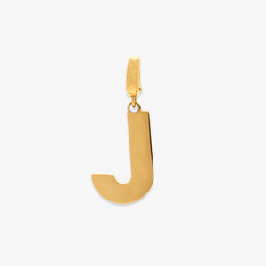 Harper Slanted Statement Alphabet Charm