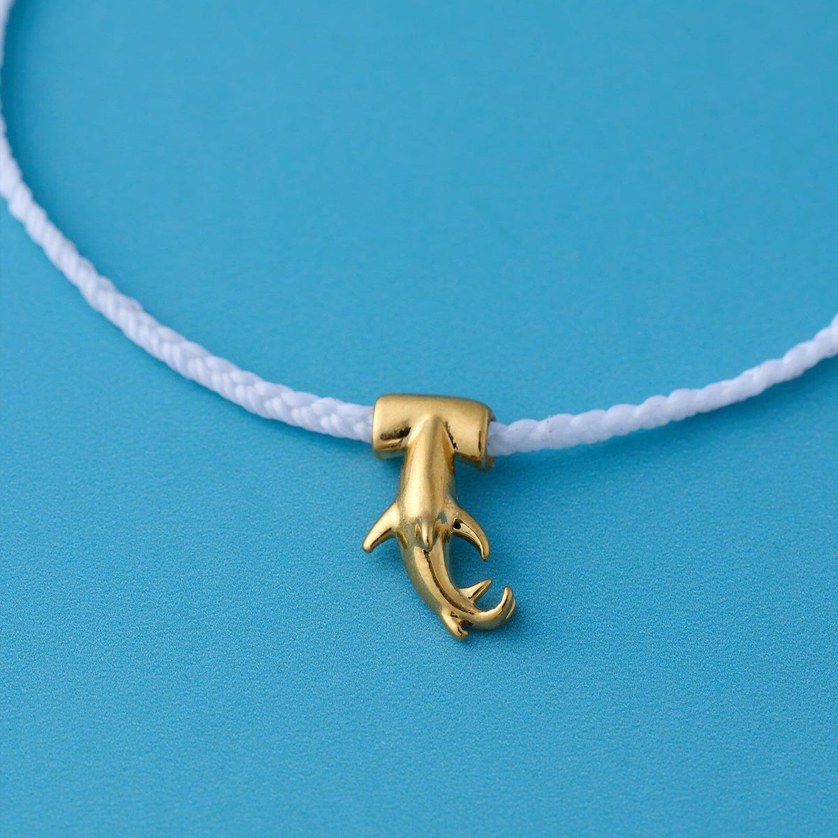 Hanging Hammerhead Charm Bracelet