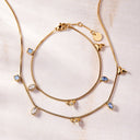 Shark Tooth Multi Charm Necklace