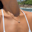 Shark Tooth Multi Charm Necklace