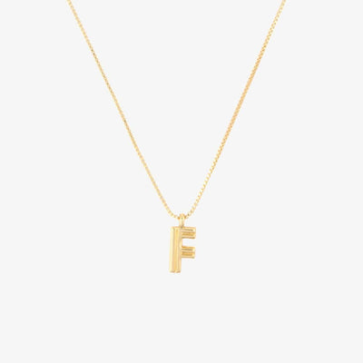 Initial Pendant Necklace