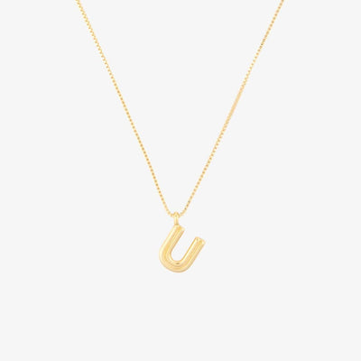 Initial Pendant Necklace