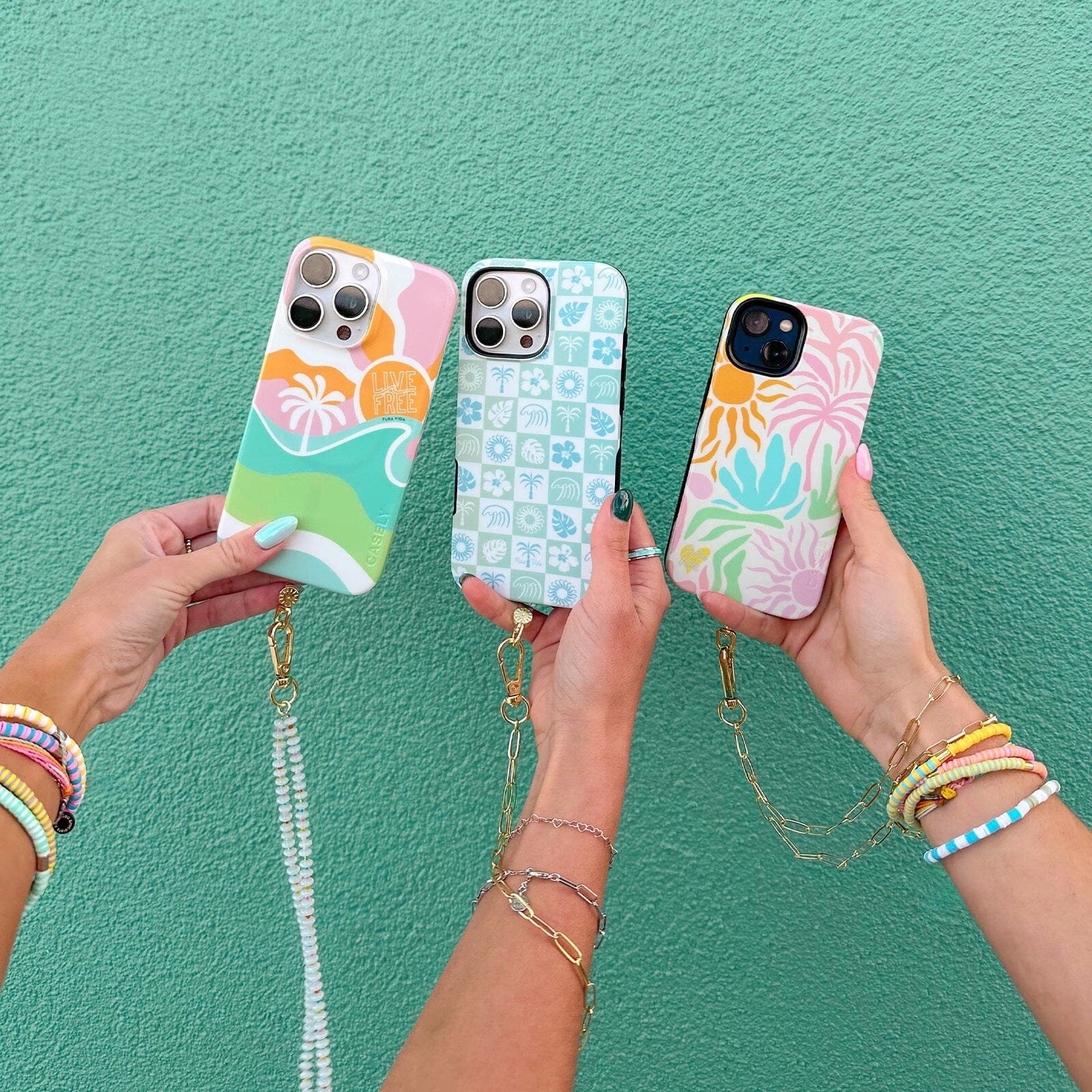 Paperclip Chain Wristlet Phone Chain Paperclip Chain Wristlet Phone Chain