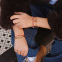 Layered Twisted Rope Chain Bracelet