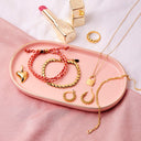 Layered Twisted Rope Chain Bracelet