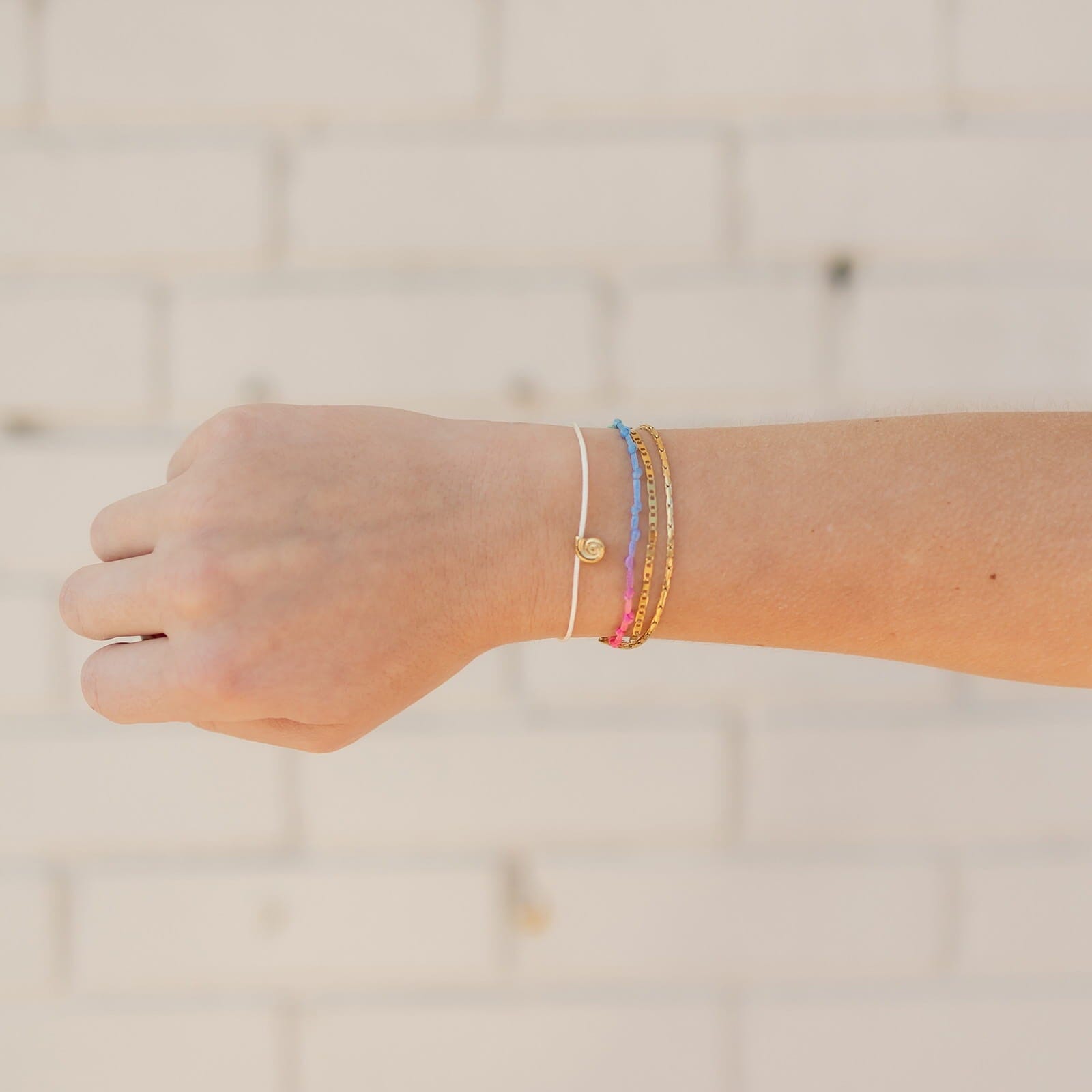 Lydia Seashell Charm Bracelet