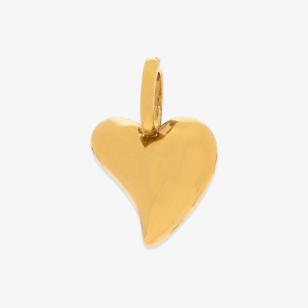 Harper Puffy Heart Charm