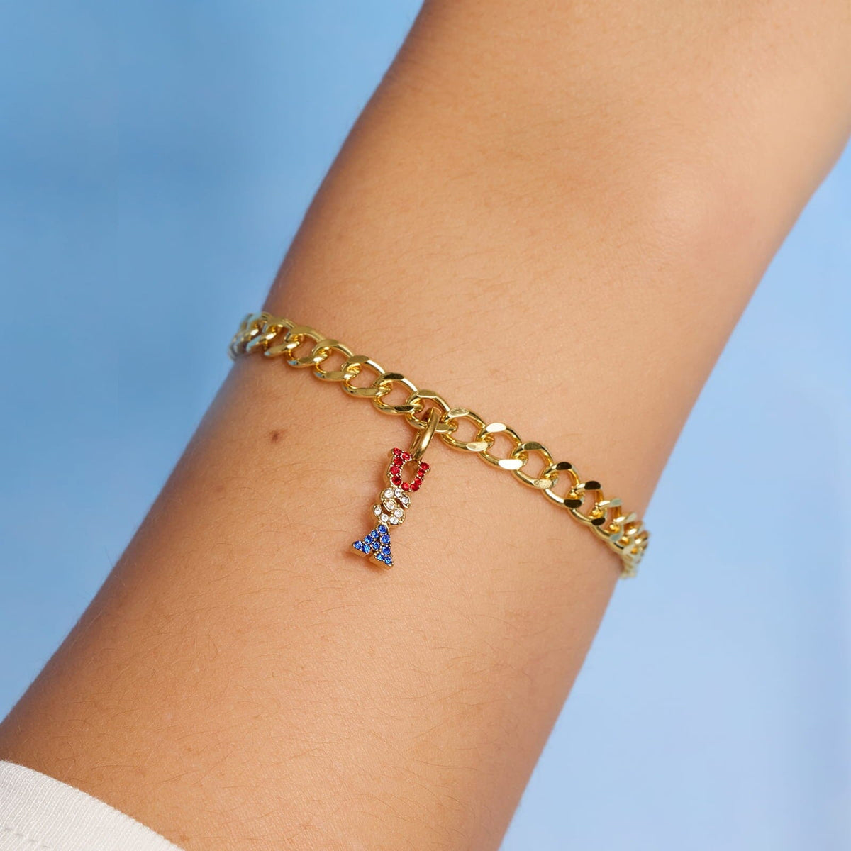 Harper Stone USA Charm