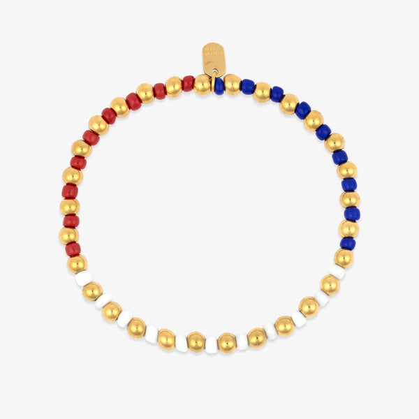 Stars And Stripes Stretch Bracelet