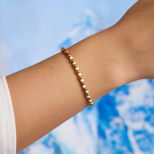 Stars And Stripes Stretch Bracelet