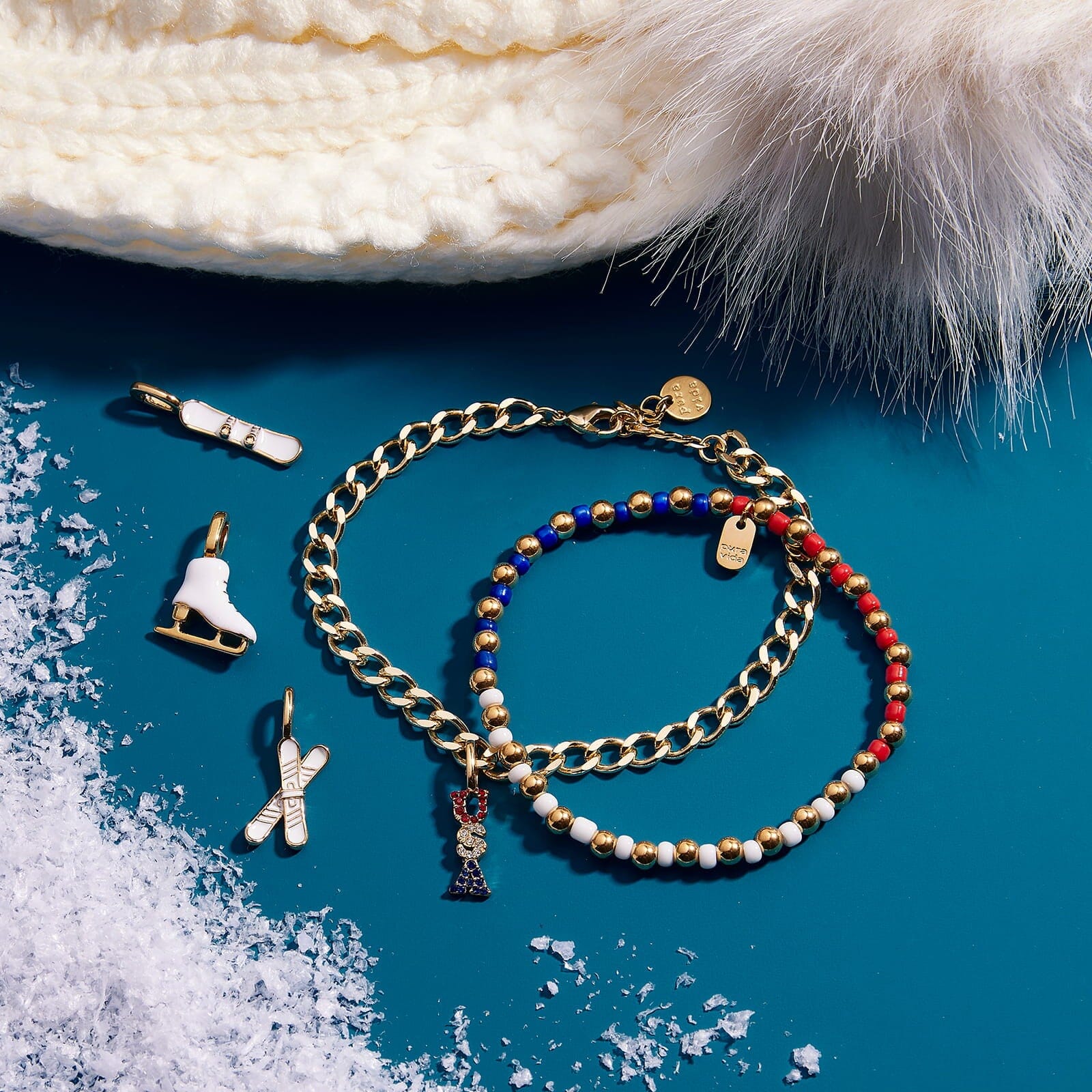 Stars And Stripes Stretch Bracelet