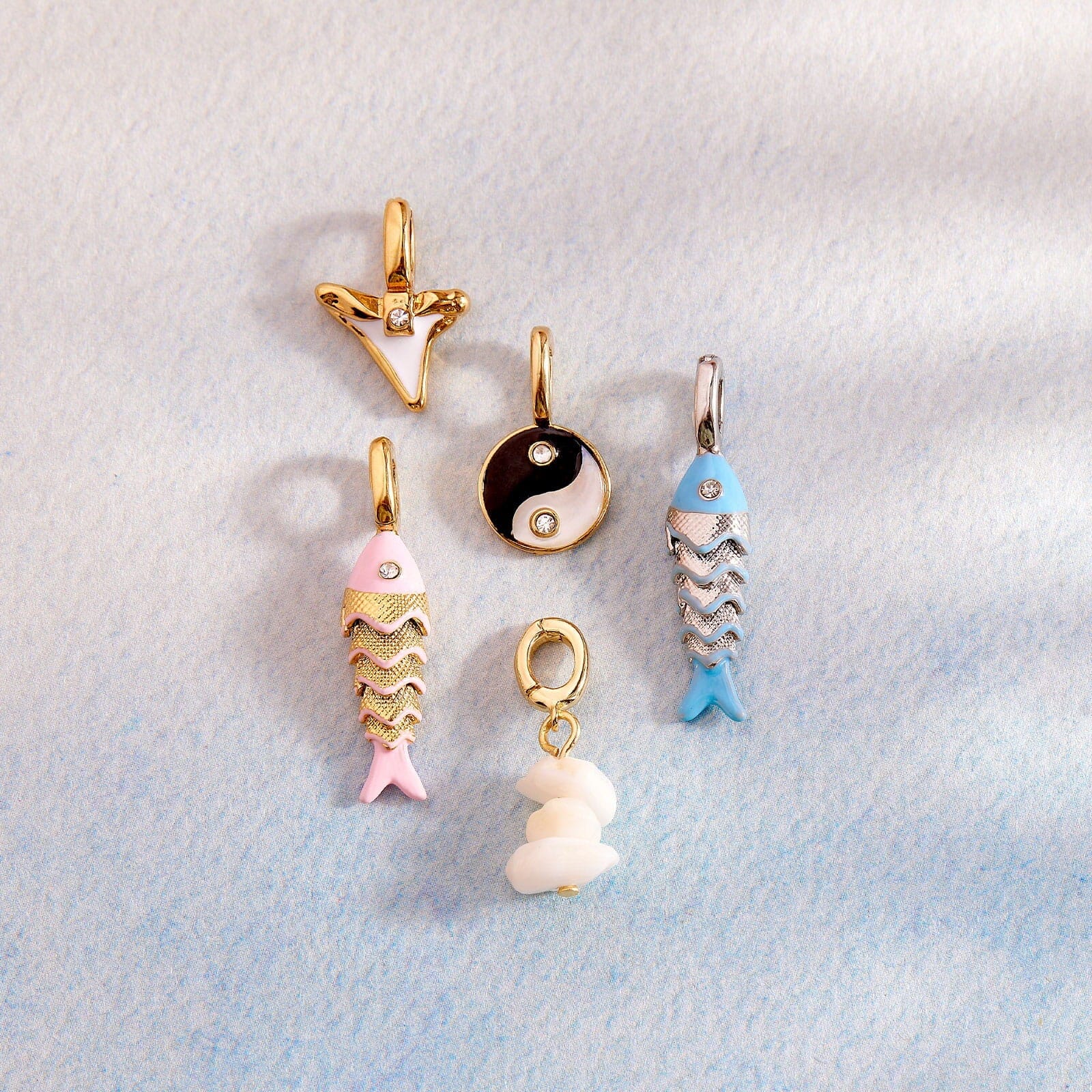 Harper Gemstone Chip Charm