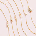 Pavé Initial Chain Bracelet