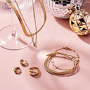 Puffy Star Chain Necklace