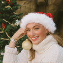 Puffy Star Hoop Earrings