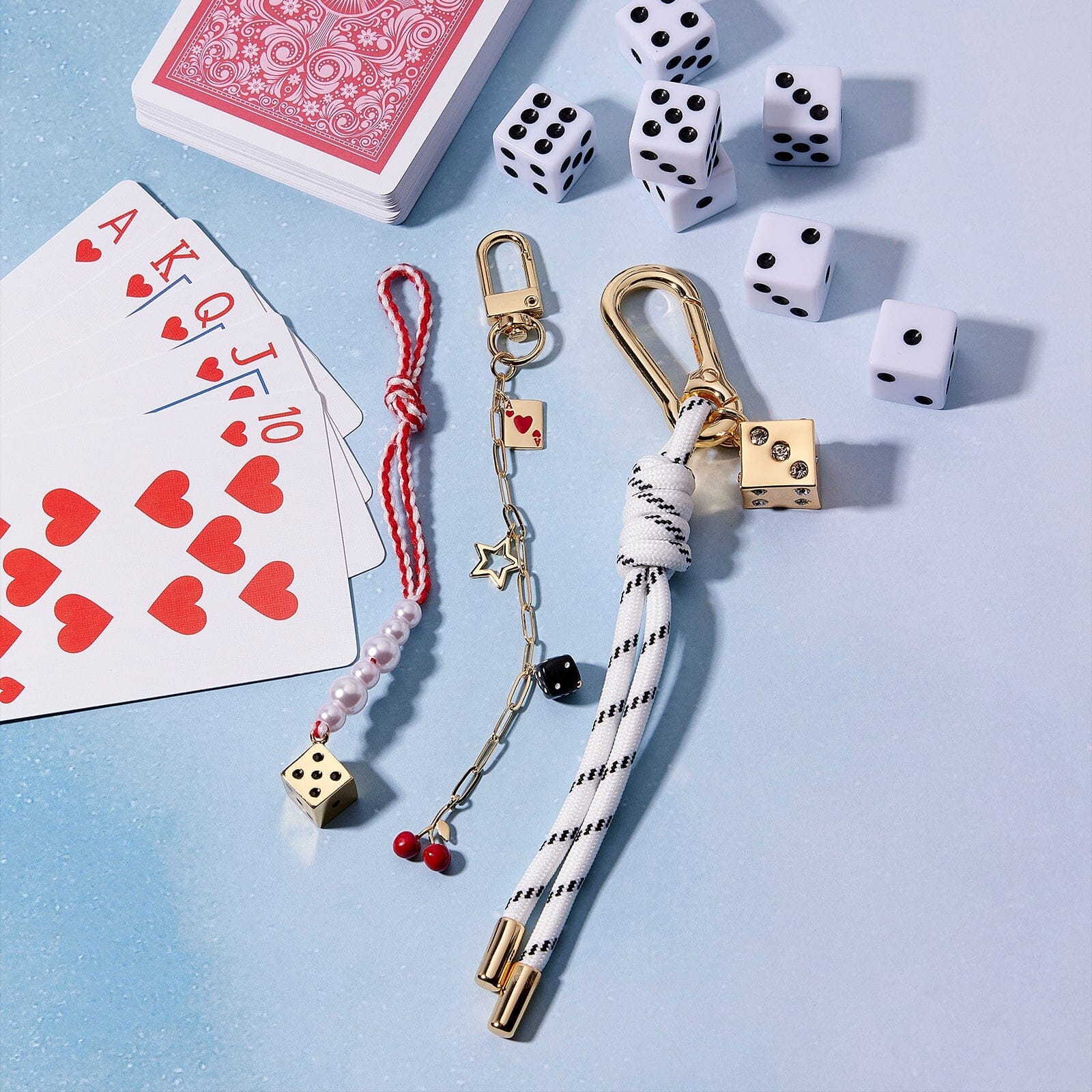 Dice Sierra Bag Charm