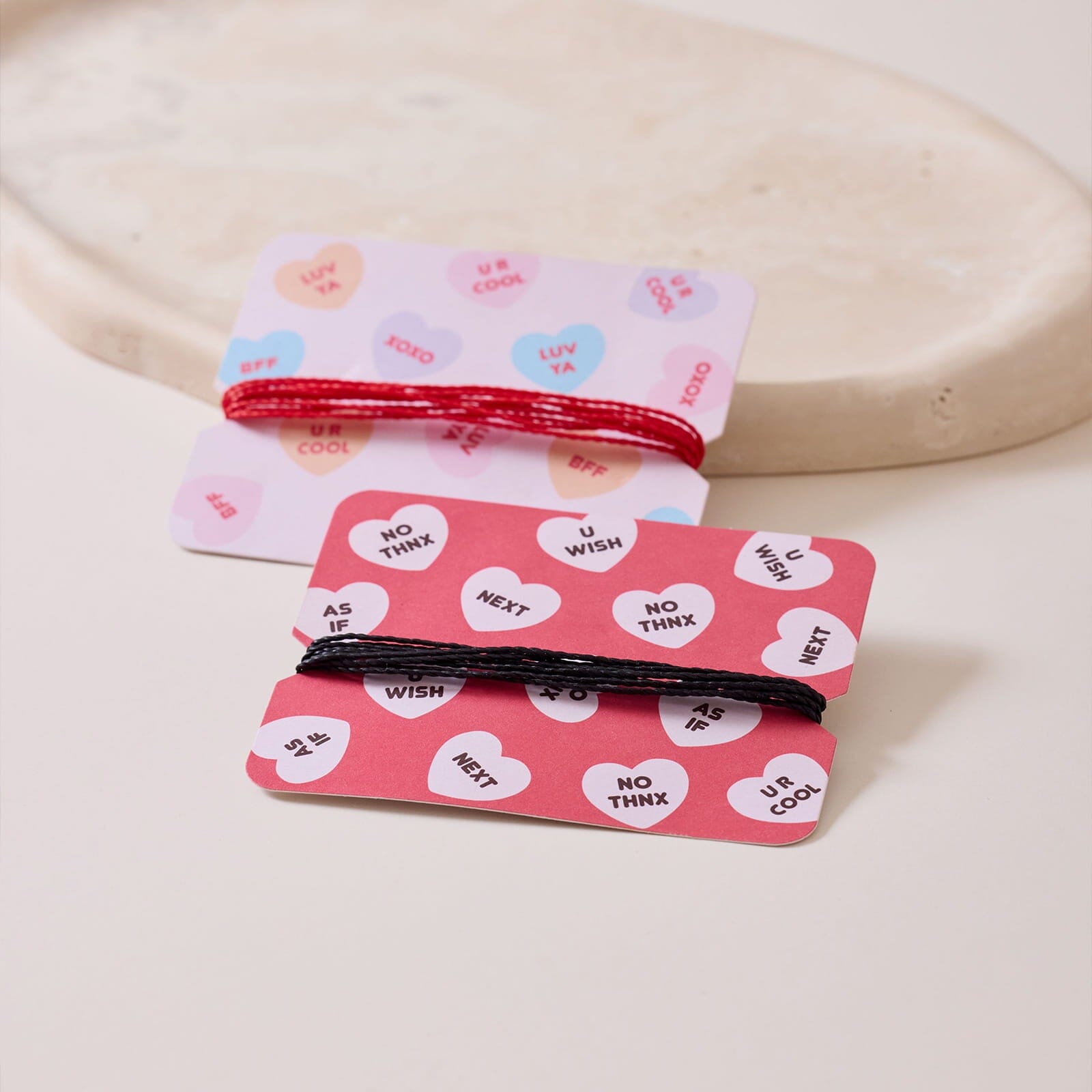 Anti-Vday Bracelet Card