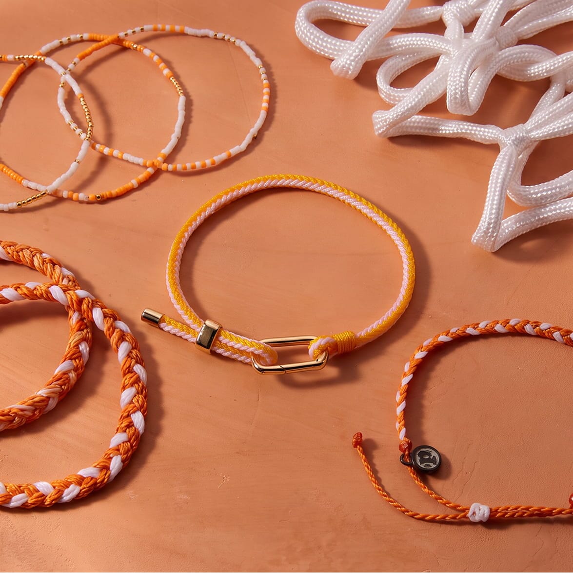 Orange & White Collection