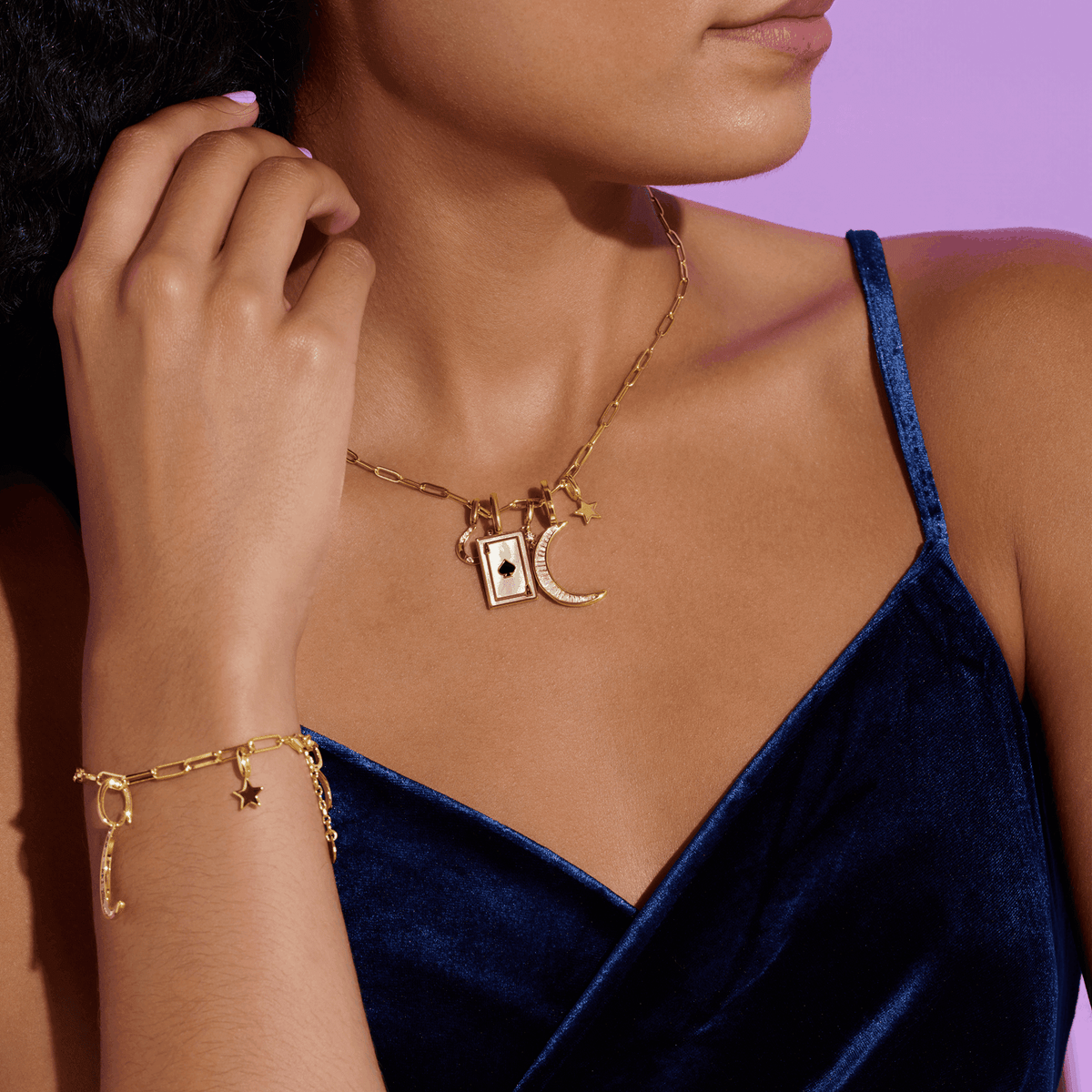 Harper Necklace Charm Gift Set