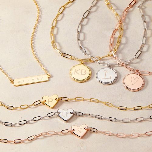 Ball Bead Chain Choker | Gold Metal | Necklaces for Women & Girls | Cute, Friendship, Couple | Puravida