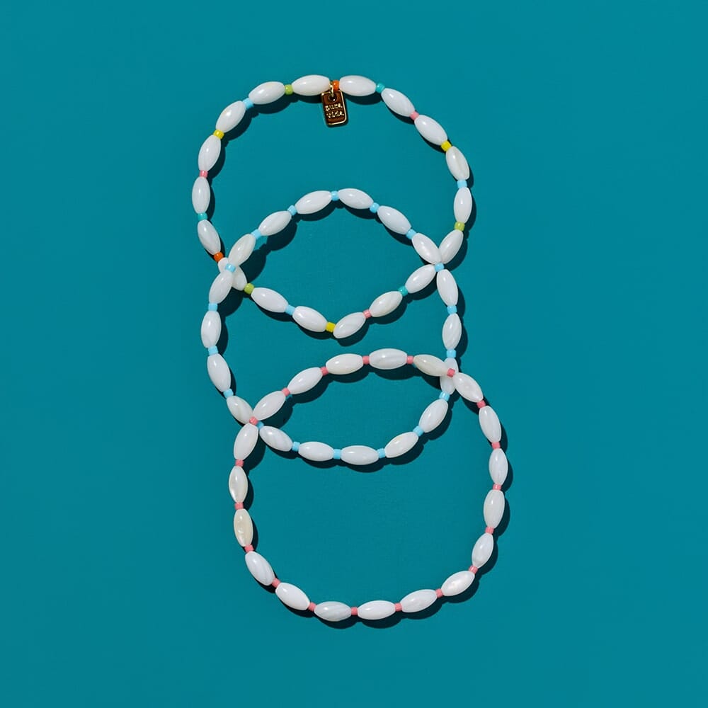 Rainbow Reef Pearl Bracelet Set of 3