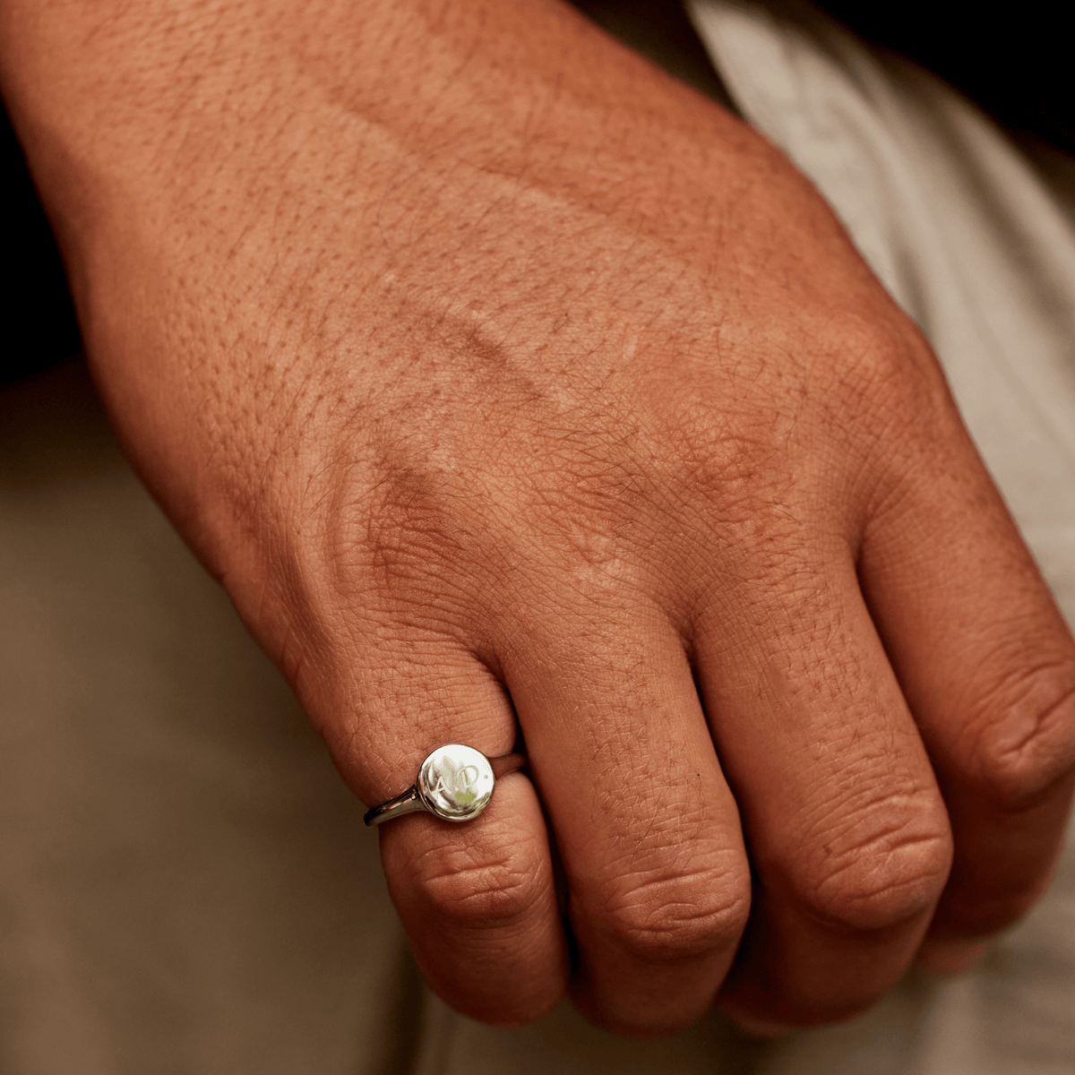 Engravable Signet Ring