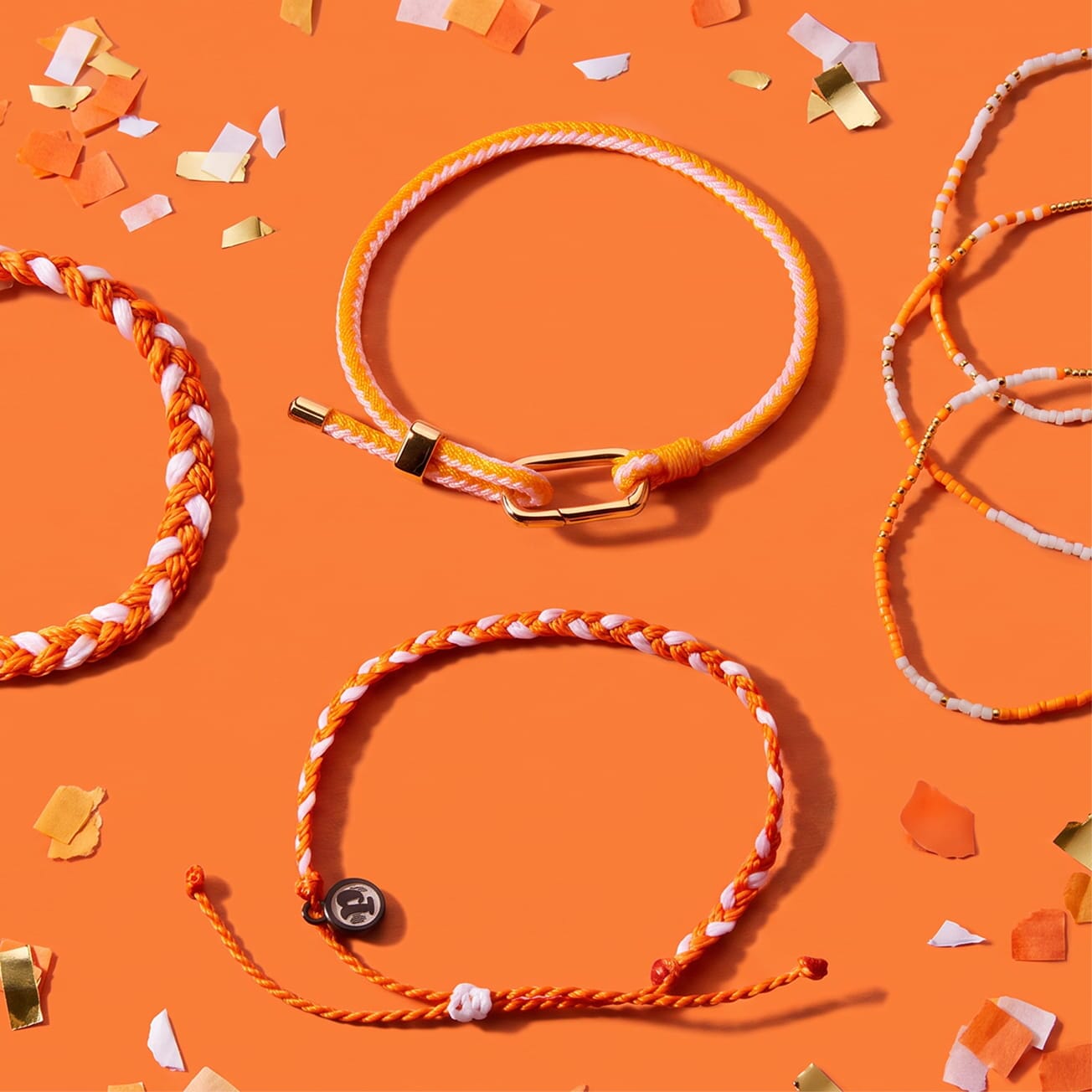 Orange & White Collection