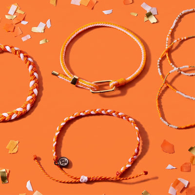 Orange & White Collection