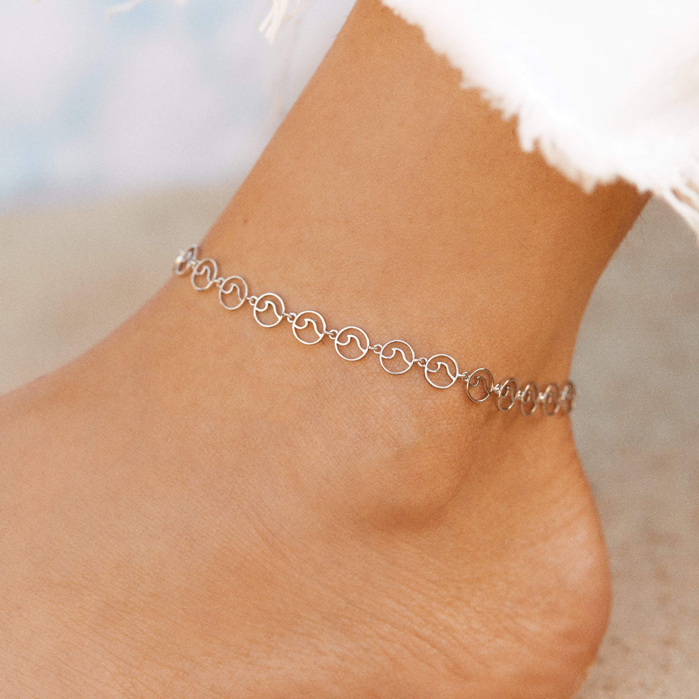 Mini Wave Chain Anklet 4