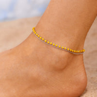 Neon Chain Anklet Gallery Thumbnail