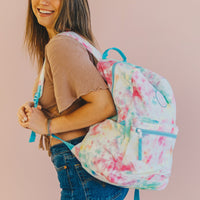 Happy Tie Dye Classic Backpack Gallery Thumbnail