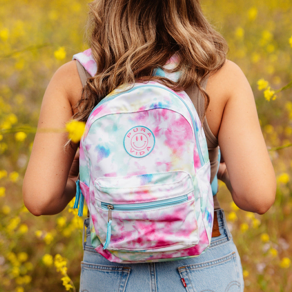 Happy Tie Dye Mini Backpack 3