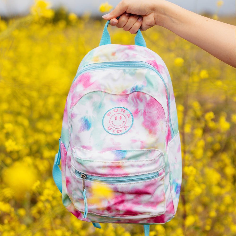 Happy Tie Dye Mini Backpack 5