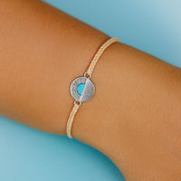 Gemstone Sunset Charm Bracelet Gallery Thumbnail